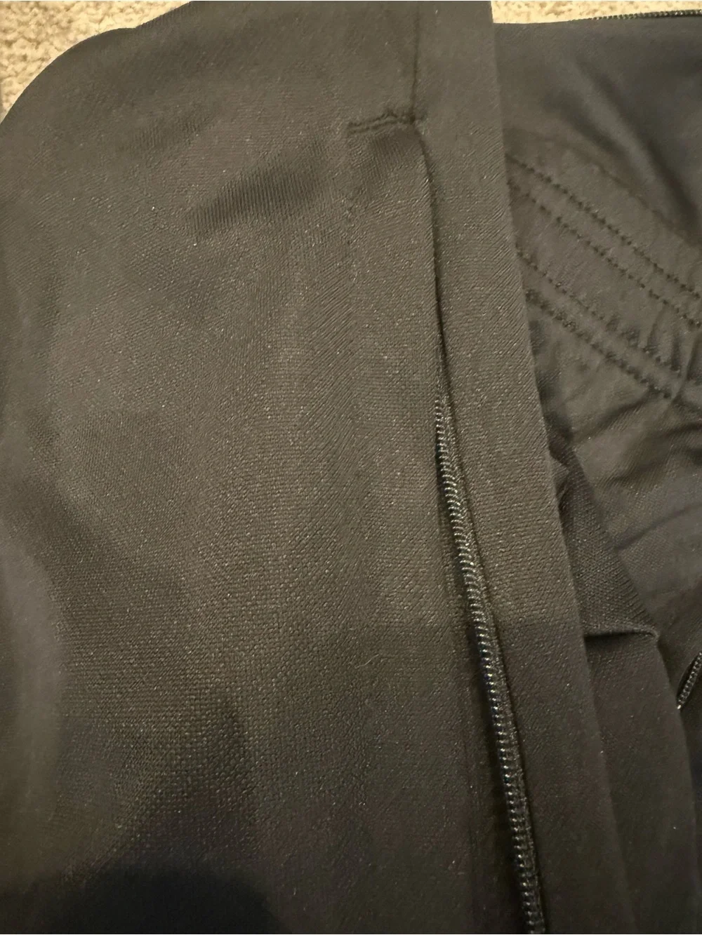 NEW Youth medium Black Full-Zip Track Jacket and Pants Set